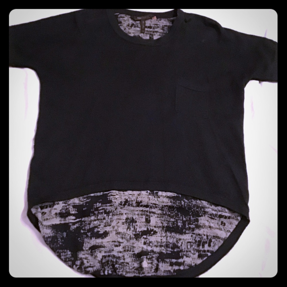 BCBG MaxAzria High Low Sweater Top